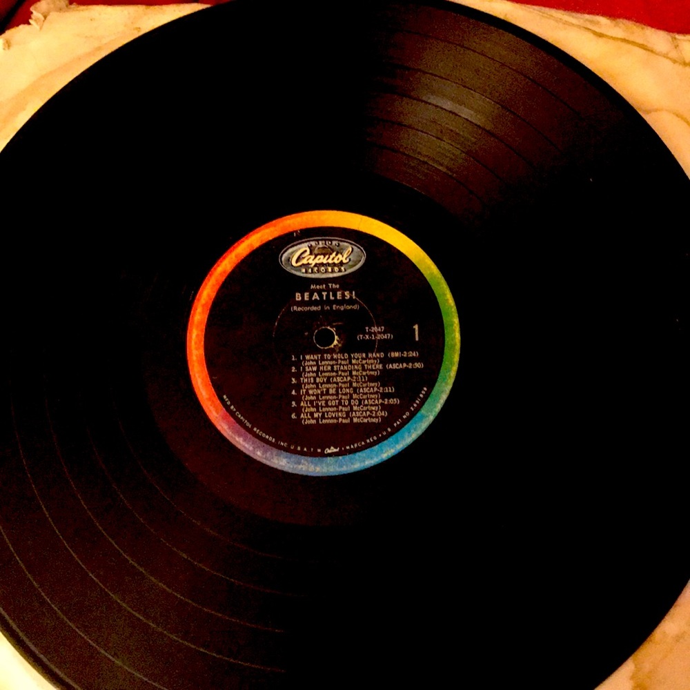 Beatles capital Records meet the Beetles